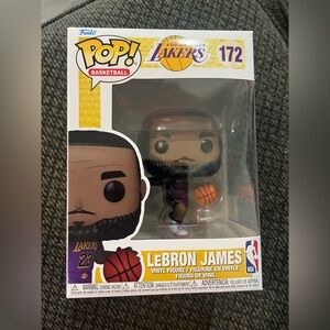 Funko Pop! Basketball Los Angeles Lakers LeBron James #172 Brand New